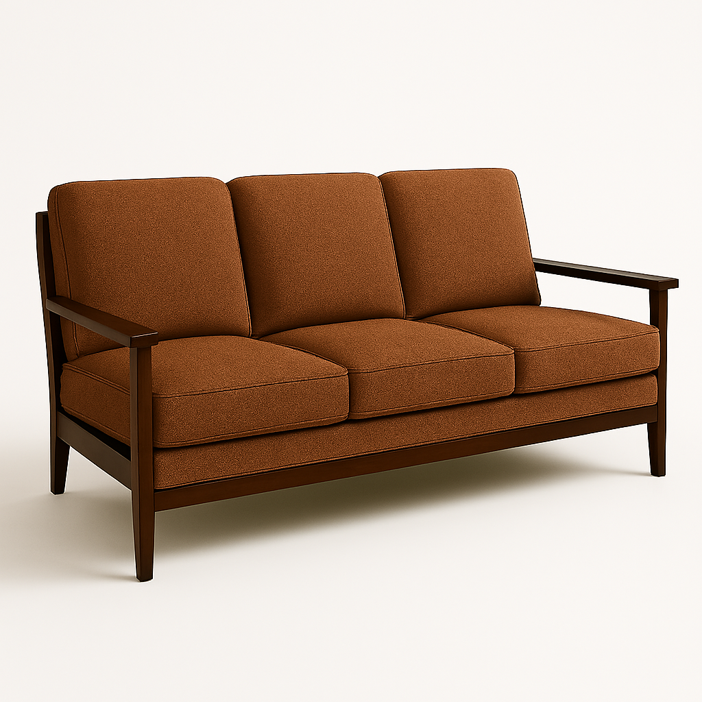 Kiltan Mahogany 3 Seater Sofa
